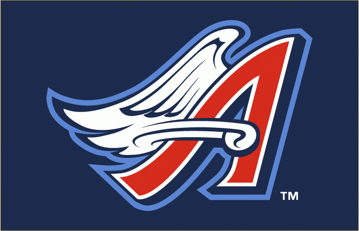19 x 30 1997 Anaheim Angels Retro Logo Rectangle Starter Mat