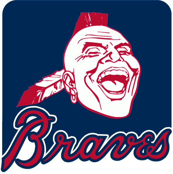 Atlanta Braves Alternate Logo Svg, Braves Baseball SVG