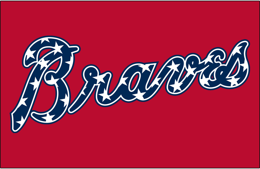 Atlanta Braves MLB Embroidered Team Logo Stickers – Sports Roses