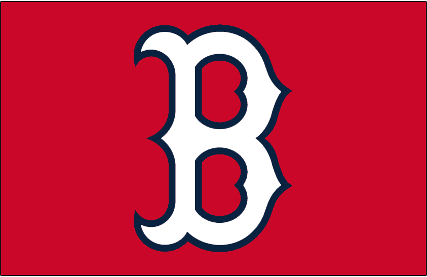 MLB BOSTON RED SOX IRON ON PATCH 1 1/2” X 2 1/2