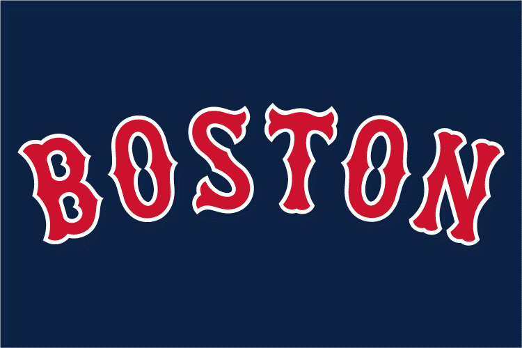 Boston Red Sox Script Logo Light Iron-on Stickers (Heat Transfers) version  1, D-Model: HTS-MLB-BRS-S2009-01