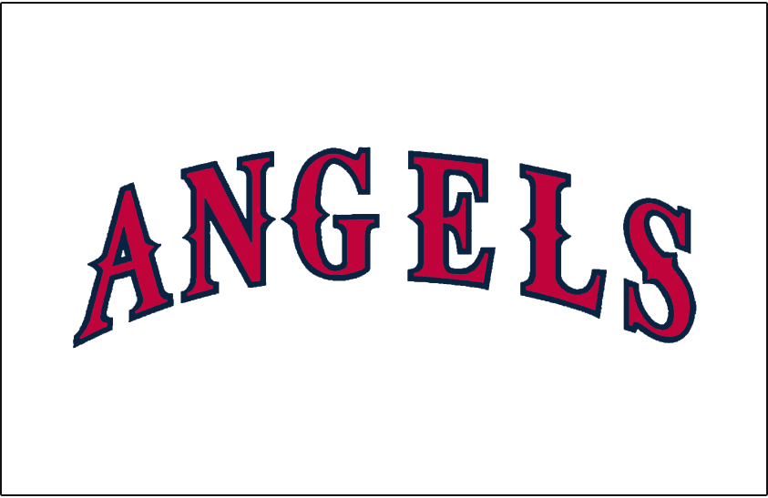New 1995-1996 California Angels Jerseyanaheim Angels 