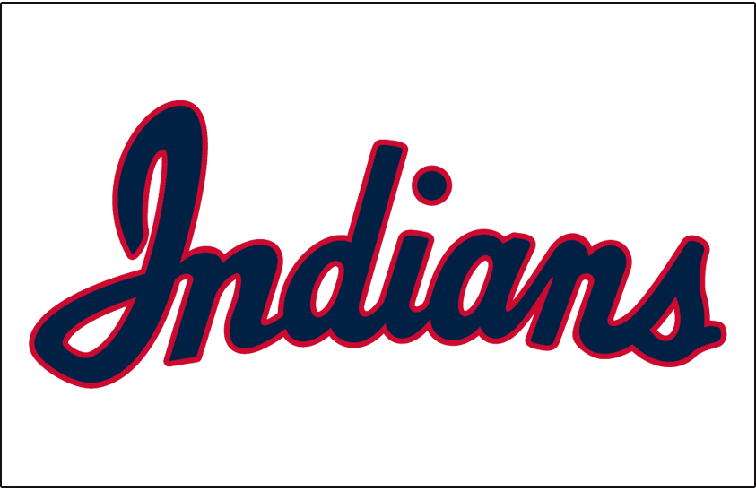 Cleveland Indians Jersey Logo (1922) - CLEVELAND arched on grey