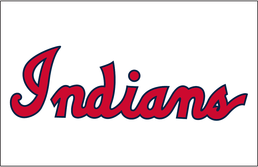 Cleveland Indians - Jersey Logo (2012) - Baseball Sports Vector