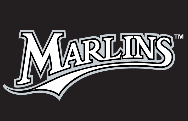 2PCS Florida-marlins 3.37x4.0 Embroidered Patches 