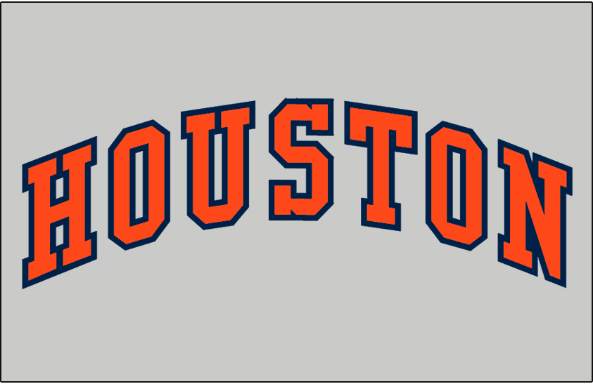 UGOS Houston Astros Jersey 2002-2012 Baseball Logo Design on Gildan -  Crewneck Sweatshirt