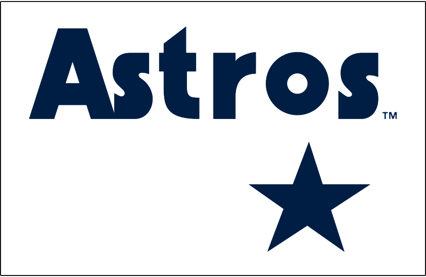 Houston Astros 1994-1996 Jersey Logo iron on heat transfer