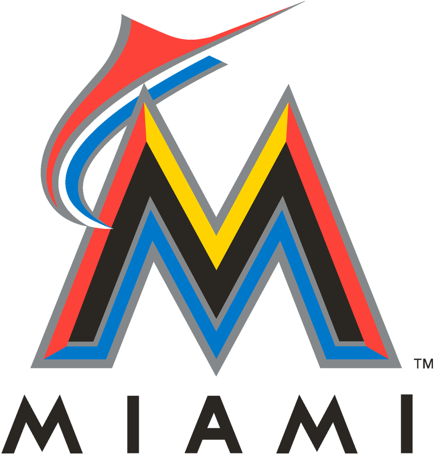 1993 Florida Miami Marlins Inaugural season 1993 reusable static cling  decal
