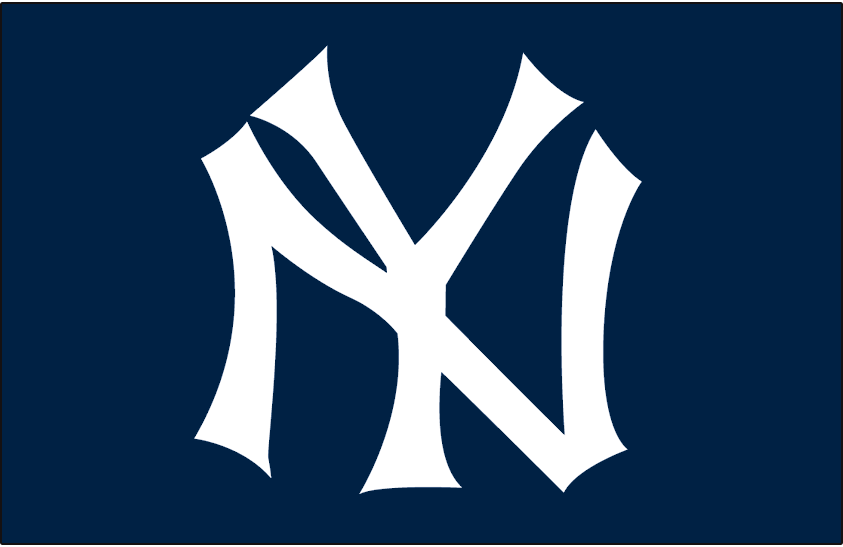 New York Yankees 1931-1972 Jersey Logo custom decal [STK-MLB-NYY