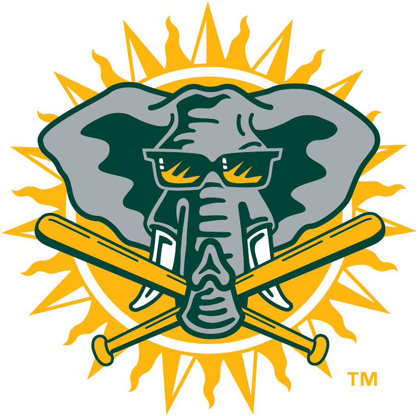 Oakland Athletics Script Logo Iron On Transfer (Heat Transfer