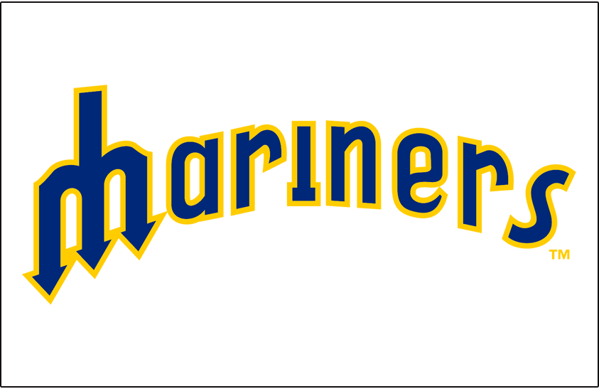 Seattle Mariners Alternate Logo Sewn Rawlings Minor League Jersey L Trident