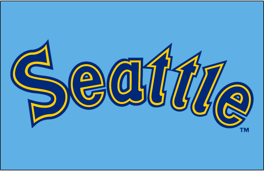 Seattle Mariners Script Logo Light Iron-on Stickers (Heat Transfers)  version 2, D-Model: HTS-MLB-SEM-S2001-02