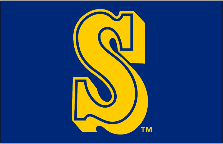 Seattle Mariners Script Logo Light Iron-on Stickers (Heat Transfers)  version 2, D-Model: HTS-MLB-SEM-S2001-02