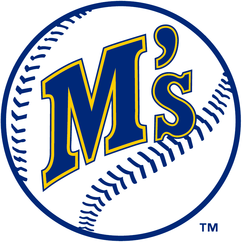 Seattle Mariners Script Logo Light Iron-on Stickers (Heat Transfers)  version 2, D-Model: HTS-MLB-SEM-S2001-02