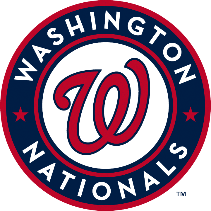 MLB Washington Nationals Logo Patch sport Embroidery , Iron , Sewing on  Fabric