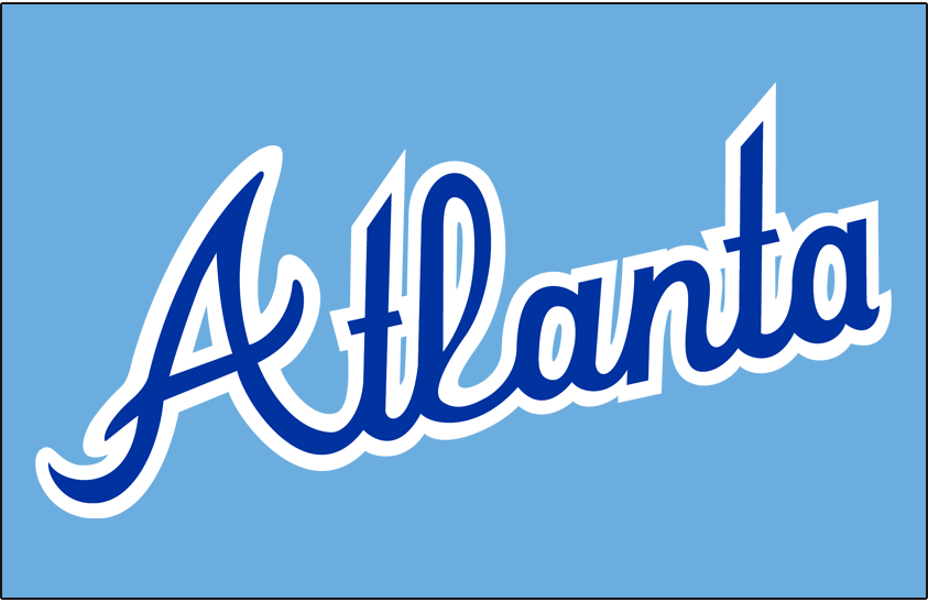 Atlanta Braves Baseball Heat Transfer Vinyl Iron On