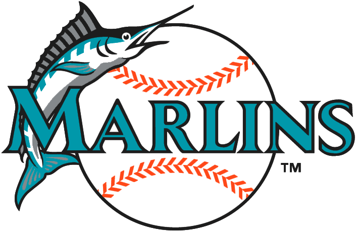 Florida Marlins Jersey Logo (1993-2002) - Marlin on F in teal