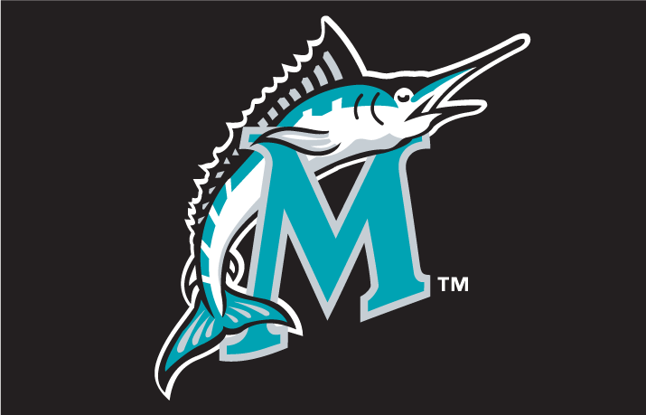 Florida Marlins F Logo Sleeve Jersey Patch (1993-2011)